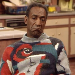 Picture of Bill Cosby ugly sweater