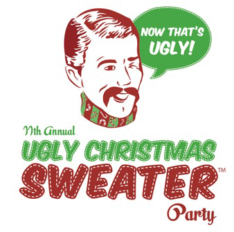 Vancouver ugly Christmas sweater party logo