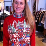 ugly bear Christmas sweatshirt at Meeps DC