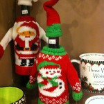 ugly Christmas sweater wine cozy