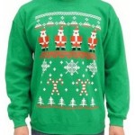 8-bit ugly Christmas sweater