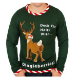 Dingleberries ugly Christmas sweater