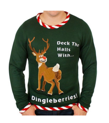 Dingleberries ugly Christmas sweater