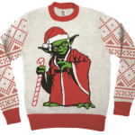 Yoda ugly Christmas sweater