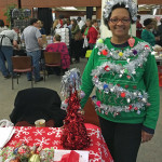 Garland tree ugly Christmas sweater