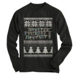 Stranger Things ugly Christmas sweater