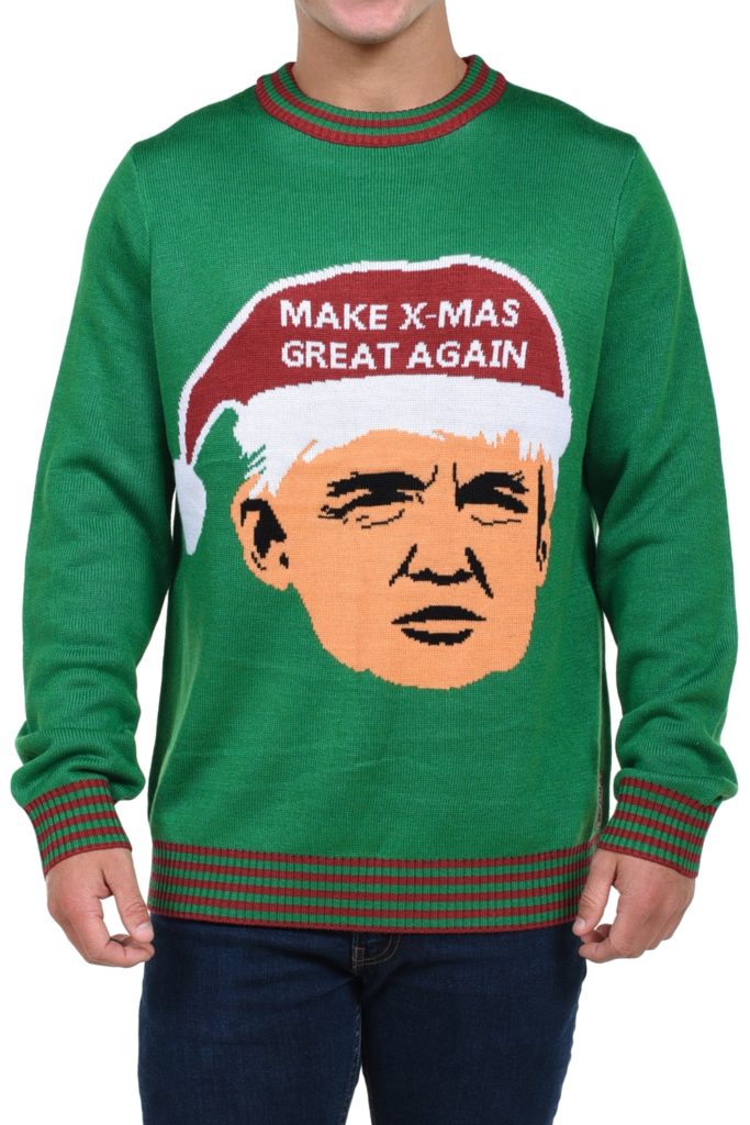 Make X-Mas Great Again Ugly Trump sweater