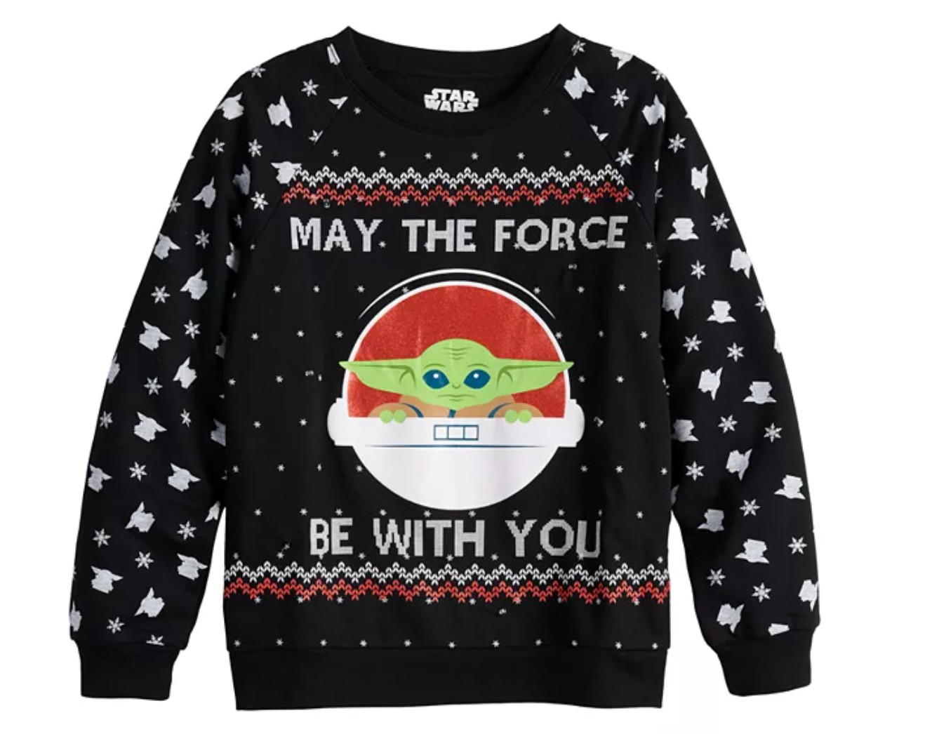 Rock Your Ugly Christmas Sweater Baby Yoda Ugly Christmas Sweaters!